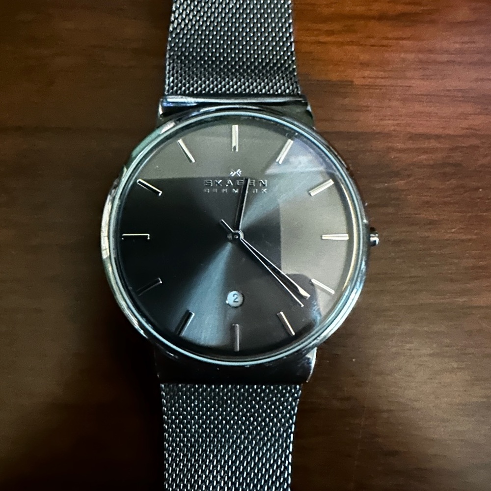 Skagen Ancher Watch “Titanium Gray”